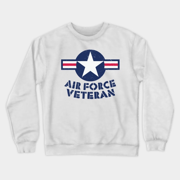 Air Force Veteran Crewneck Sweatshirt by busines_night